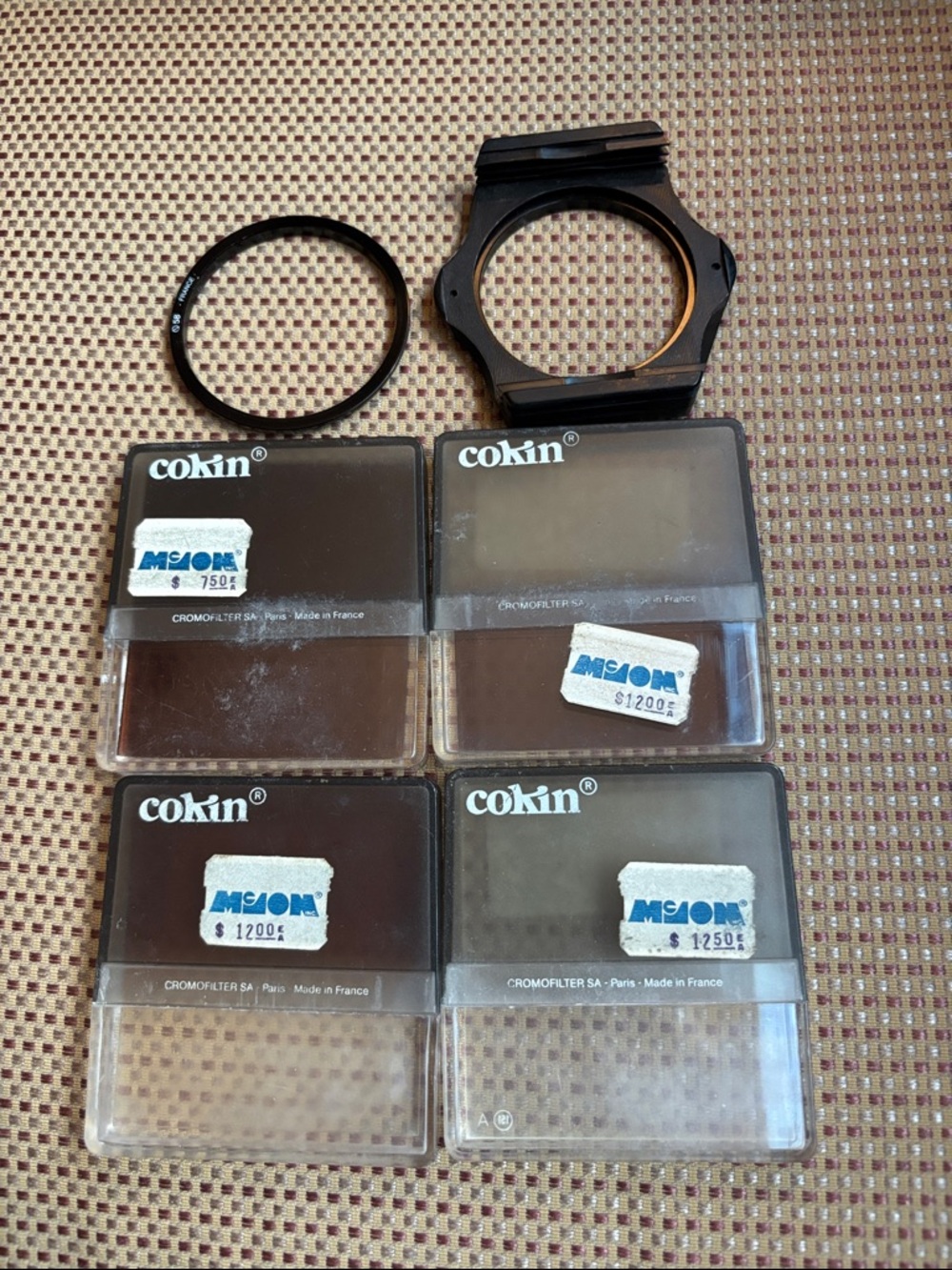 Cokin Square Filter Set with Adapter Ring - Made in France